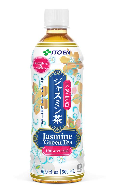 12 Bottles Ito En Jasmine Green Tea Unsweetened 169 Fluid Ounce