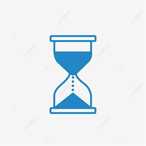 Hourglass Time Clipart Hd PNG Blue Simple Time Hourglass Hourglass