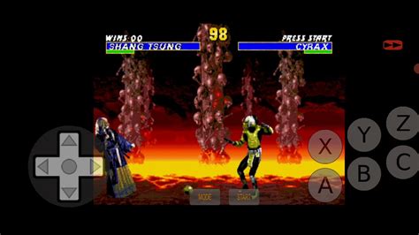 Ultimate Mortal Kombat Trilogy Shang Tsung MK1 Vs Cyrax Very Hard 1