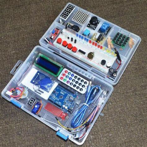 Ultimate Starter Learning Kit For Uno R Lcd Servo Processing