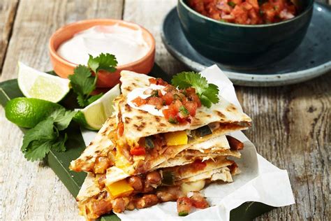 28 Quesadillas Vegetarisch Rezept KinCarolann