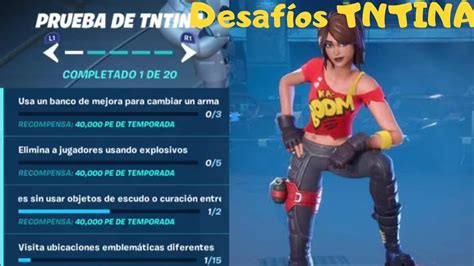 Desafios Tntina FORTNITE YouTube