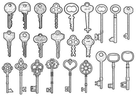 Images Of Skeleton Keys Illustrations Royalty Free Vector Graphics