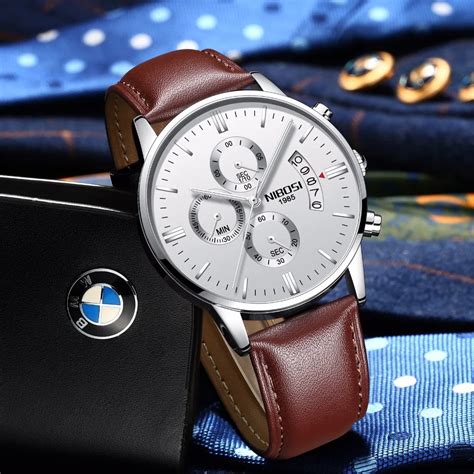 NIBOSI Relogio Masculino Men Watches Luxury Wristwatches- 2309 ...