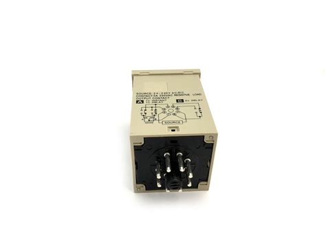 Multi Range Timer 6S/60S/6M/60M 24-240VAC/DC 8 Pin Model: TM48S