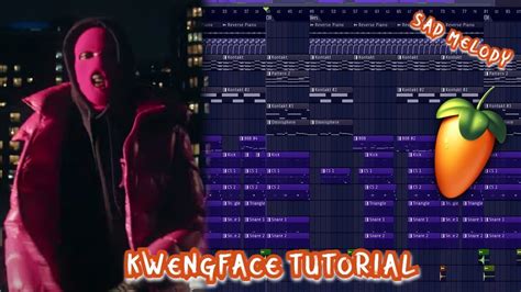 Kwengface Tutorial With Sad Piano Melody In FL Studio Shorts YouTube