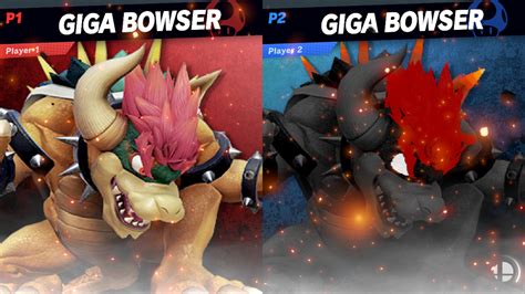 Giga Bowser Ui Super Smash Bros Ultimate Mods