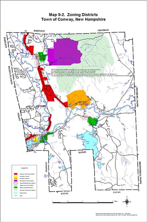 map 9-2 zoning districts