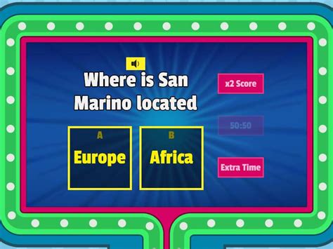 Quiz Gameshow Quiz