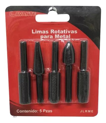 Juego De 5 Limas Rotativas Para Metal Uso Rectificador MercadoLibre