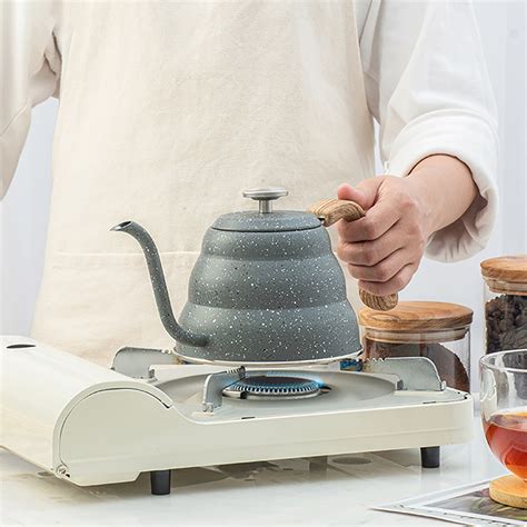 500ml Coffee Kettle 304 Stainless Steel Coffee Teapot Painted European