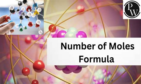 Number Of Moles Formula Definition Solved Examples