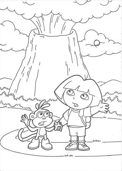 Kids-n-fun.com | Coloring page Dora the Explorer Dora the Explorer