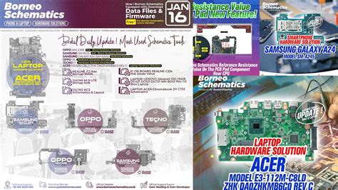 Daily Update Borneo Schematics 16 January 2023 Samsung Galaxy A24 Youtube