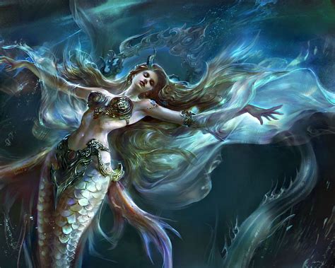 🔥 [70+] Fantasy Mermaid Wallpapers | WallpaperSafari