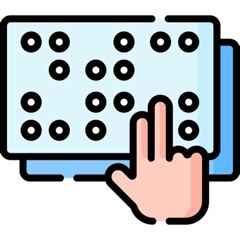 Braille Special Lineal Color Icon
