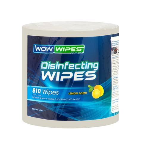 Gym Wipes ‘premium Refill Roll 810 Wipes Wow Wipes