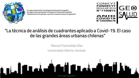 Geografía Manuel Fuenzalida Participa En El V Congreso Nacional De