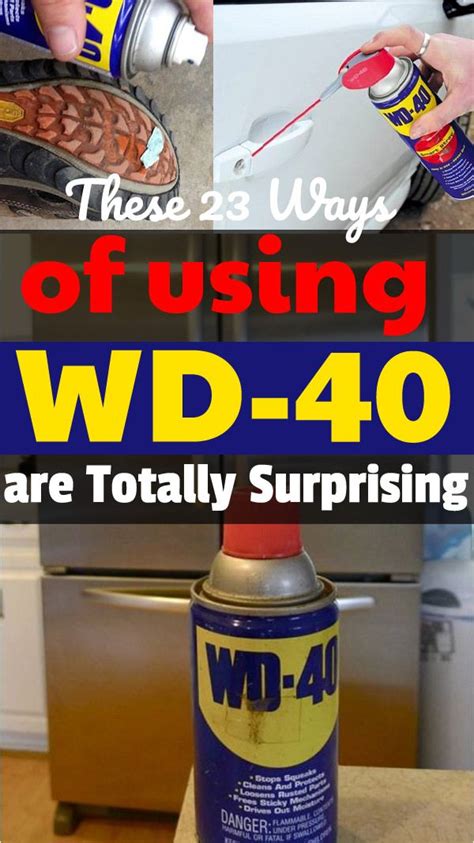 These 23 Ways Of Using Wd 40 Are Totally Surprising Wd 40 Uses Wd 40 Cleaning Hacks