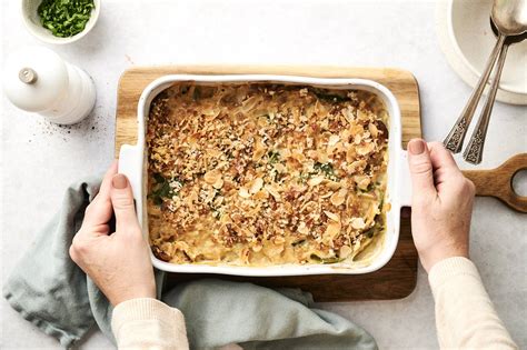 Healthy Green Bean Casserole - Slender Kitchen