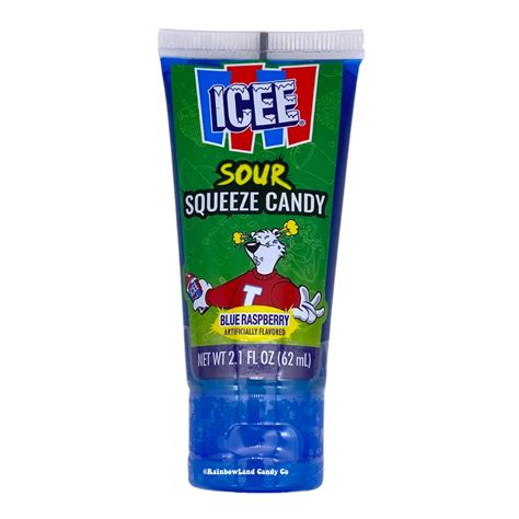 Icee Sour Squeeze Candy Rainbowland Candy Co