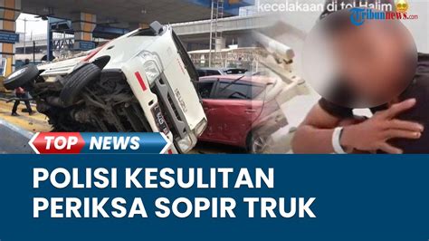 Temperamental Polisi Kesulitan Periksa Sopir Truk Pemicu Kecelakaan Di