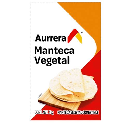 Manteca Aurrera Vegetal Kg Bodega Aurrera Despensa A Tu Casa