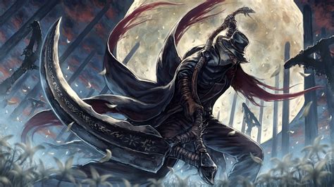 Dark Artwork Video Games Digital Art Bloodborne Hd Wallpaper