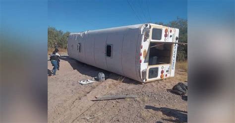 Volcamiento En Carretera De Sonora Deja Un Fallecido