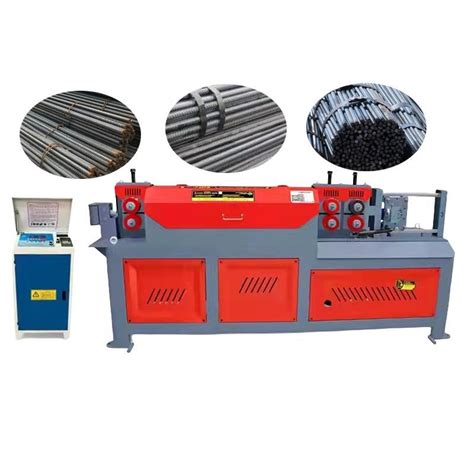 Steel Scrap Bar Rebar Straightening Cutting Machine China Scrap Bar