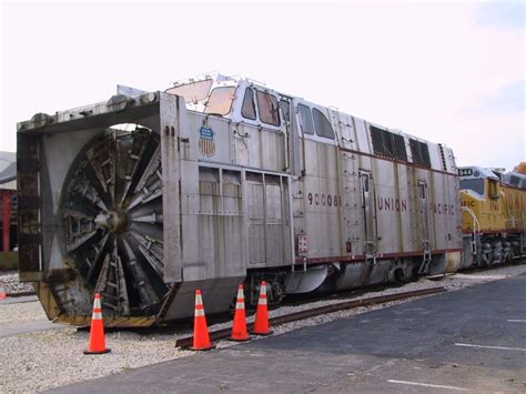 Union Pacific Rotary Snowplow Transport Museum Flickr