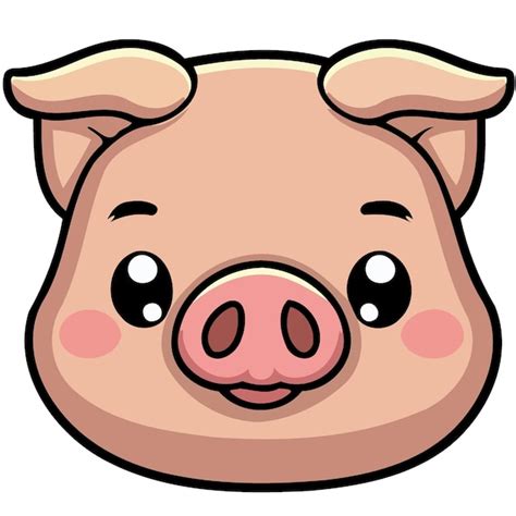 T Te De Mammif Re De Ferme D Animaux De Ferme De Cochon Mignon