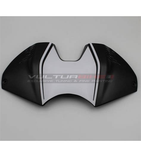 Autocollant Blanc Noir Pour Couvercle De Batterie Ducati Panigale V