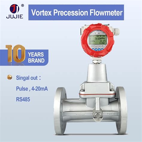 2 Inch DN50 Smart Digital High Quality Vortex Precession Flow Meter