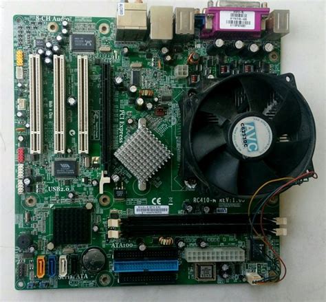 Jual Paket Motherboard Built Up Hp Ddr Plus Dual Core D Ghz Fan