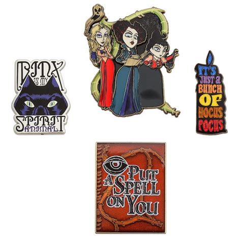 Hocus Pocus Shopdisney Pin Set Disney Pins Blog