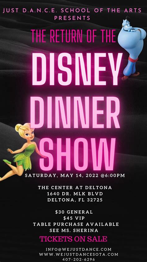 Disney Dinner Show - Local Business Event By The Center at Deltona