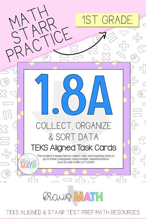 A Collect Sort Organize Data Teks Aligned Task Cards Kraus