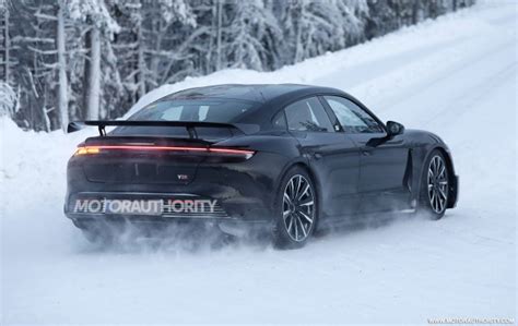 2024 Porsche Taycan Turbo GT Spy Shots