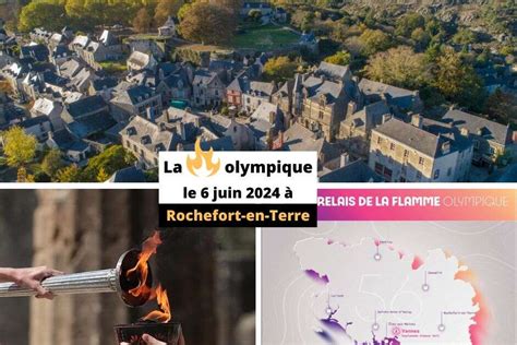 La Flamme Olympique Rochefort En Terre Rochefort En Terre