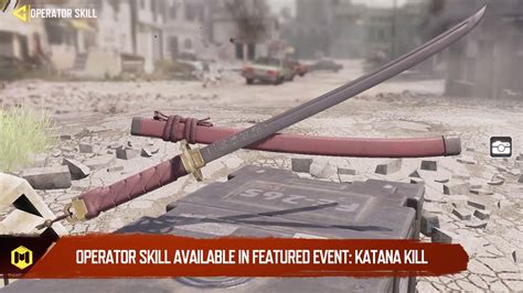 Unlock The Katana Operator Skill In Call Of Duty Mobile