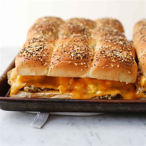 Sheet Pan Breakfast Sandwiches A Beautiful Mess