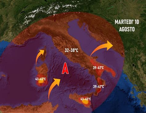 Anticiclone Sub Tropicale Verso L Apice Domani Caldo Intenso E Tanta