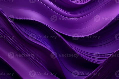 Ai Generated Abstract Purple Waves Background Ai Generated