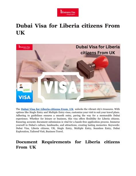 Ppt Dubai Visa For Liberia Citizens From Uk Powerpoint Presentation Id12840209