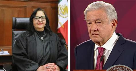 López Obrador sugiere a Armenta no denunciar a Norma Piña para no