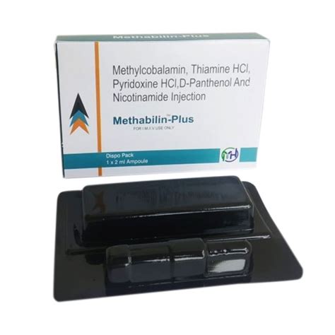 Methylcobalamin Thiamine Hcl Pyridoxine Hcl D Panthenol And Nicotinamide Injection At Rs 11