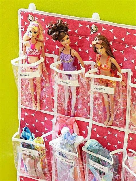 Barbie Storage Kids Closet Organization Organization Kids Toy