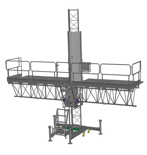 Mc Andamio Motorizado Plataforma De Trabajo Andamio Modulares