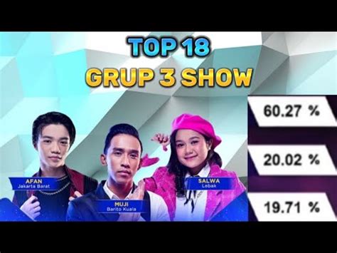 POLLING SMS DAN VOTE LAZADA SEMENTARA DA 5 SEBELUM TAMPIL GRUP 3 SHOW